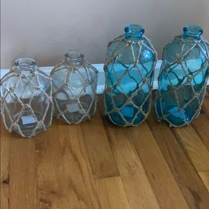 Glass vases
